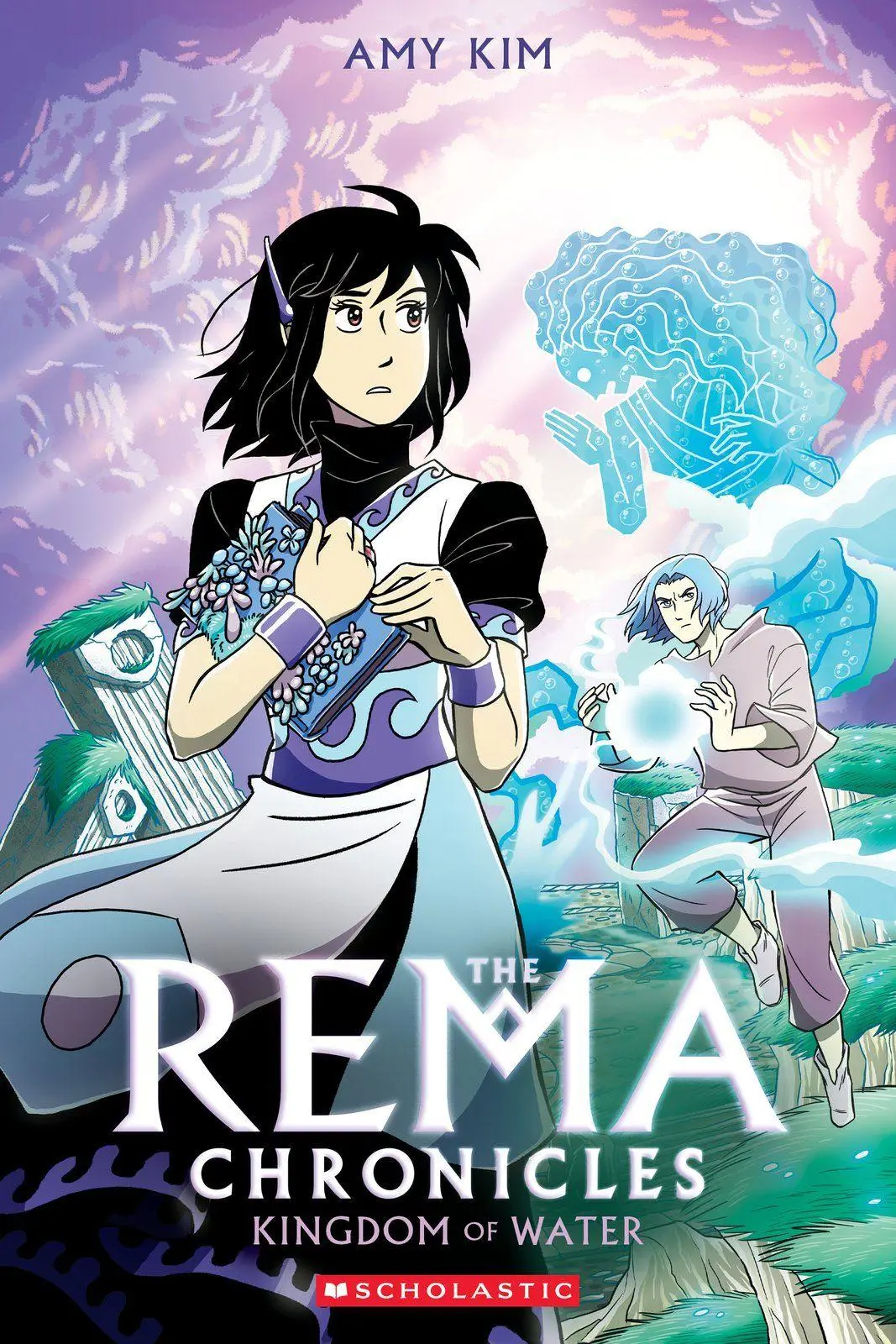 Cover: 9781338115178 | Kingdom of Water: A Graphic Novel (the Rema Chronicles #2) | Amy Kim