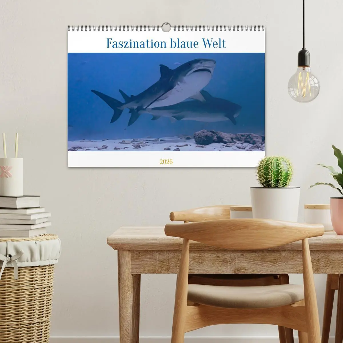 Bild: 9783457575178 | Faszination blaue Welt (Wandkalender 2026 DIN A3 quer), CALVENDO...