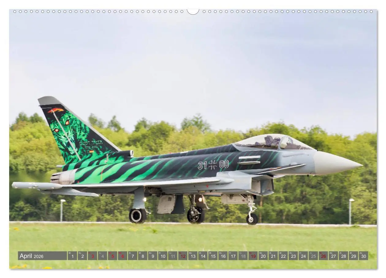 Bild: 9783457715178 | Militärjets am Boden (hochwertiger Premium Wandkalender 2026 DIN A2...