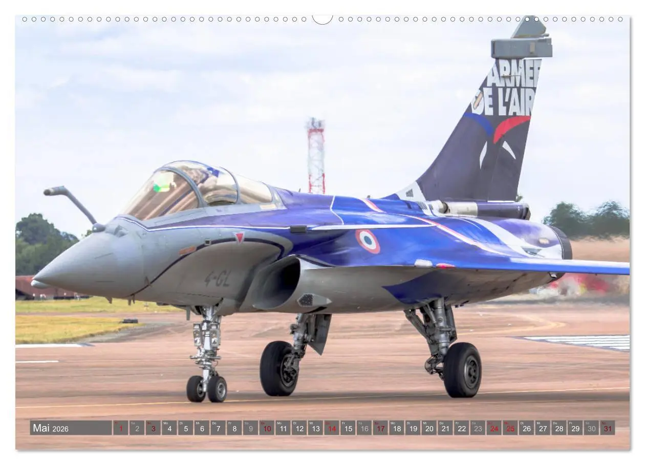 Bild: 9783457715178 | Militärjets am Boden (hochwertiger Premium Wandkalender 2026 DIN A2...