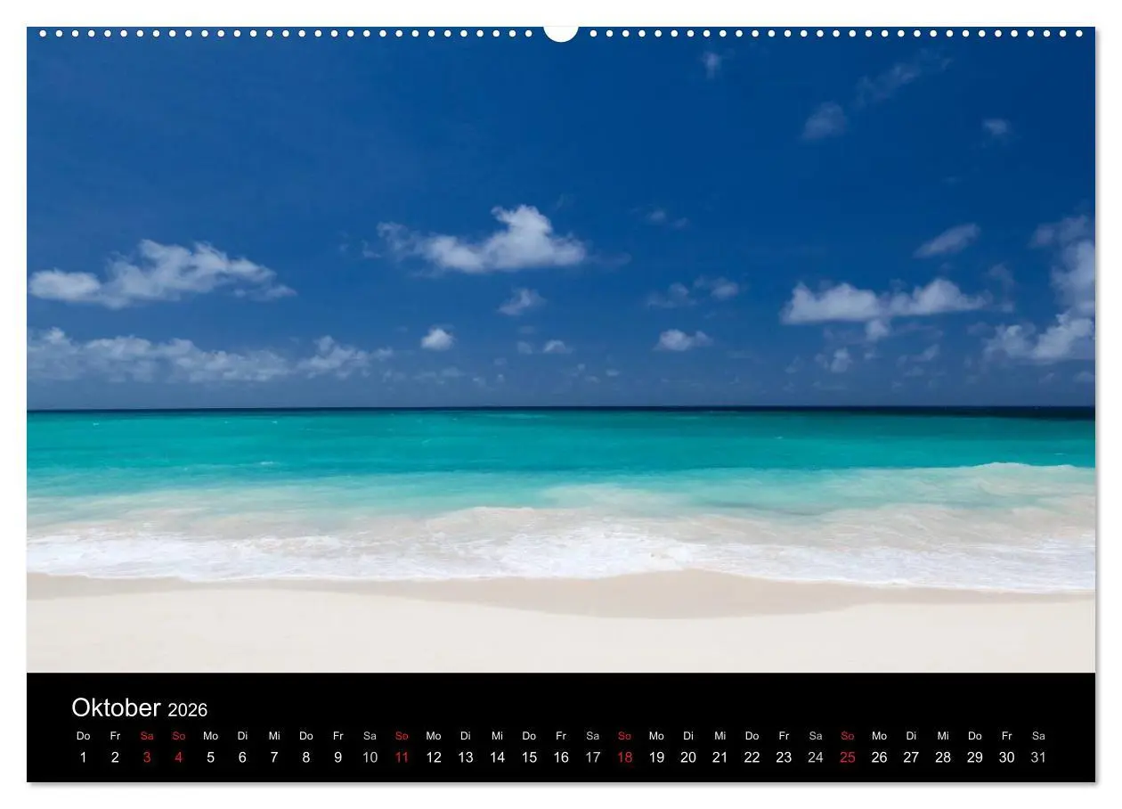 Bild: 9783516115178 | Traumstrände (hochwertiger Premium Wandkalender 2026 DIN A2 quer),...
