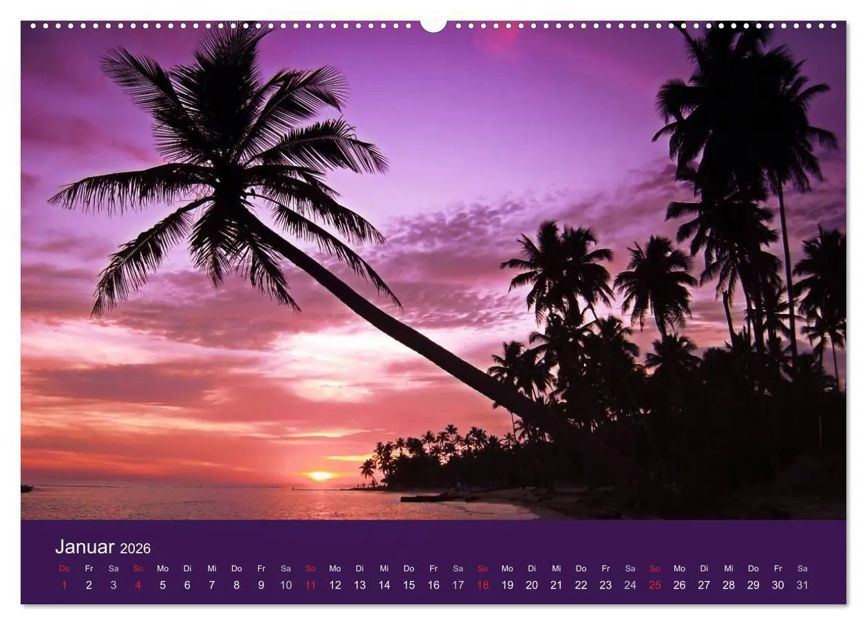 Bild: 9783516115178 | Traumstrände (hochwertiger Premium Wandkalender 2026 DIN A2 quer),...