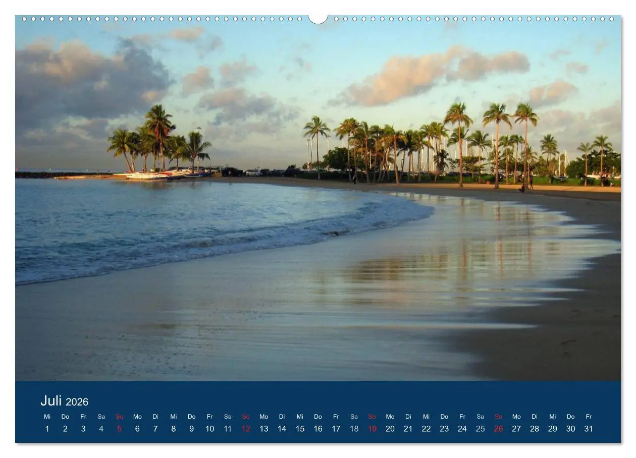 Bild: 9783516115178 | Traumstrände (hochwertiger Premium Wandkalender 2026 DIN A2 quer),...