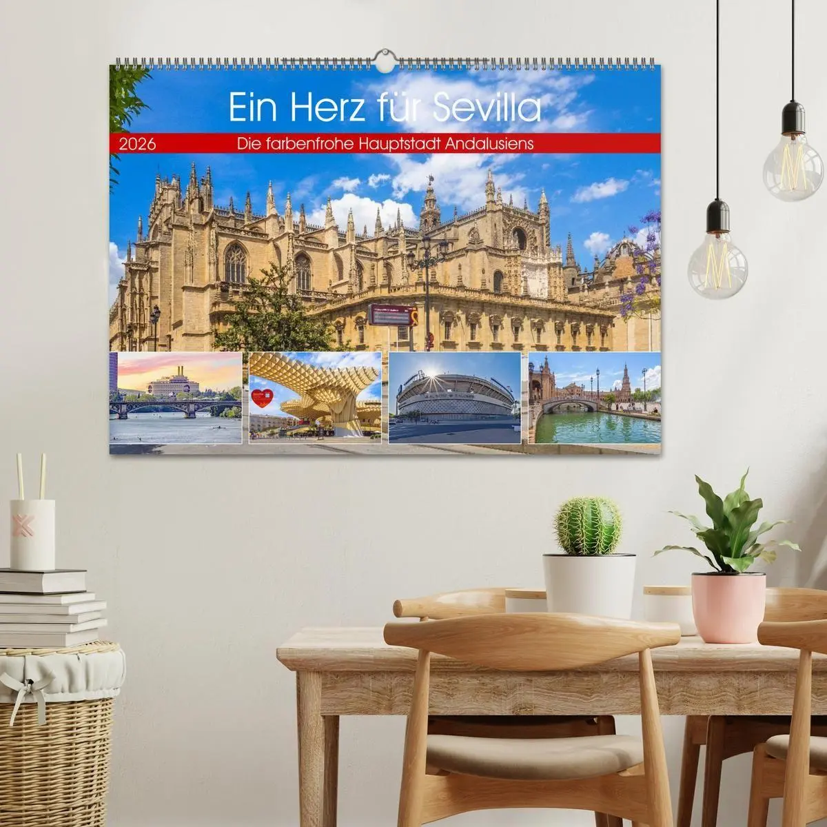 Bild: 9783516665178 | Ein Herz für Sevilla (Wandkalender 2026 DIN A2 quer), CALVENDO...