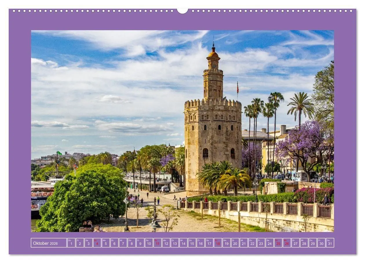Bild: 9783516665178 | Ein Herz für Sevilla (Wandkalender 2026 DIN A2 quer), CALVENDO...