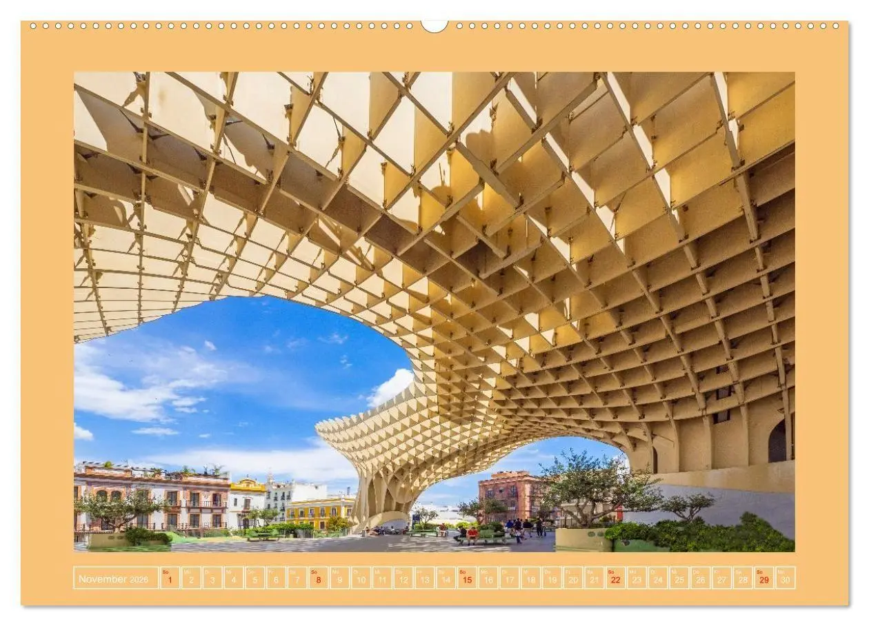 Bild: 9783516665178 | Ein Herz für Sevilla (Wandkalender 2026 DIN A2 quer), CALVENDO...