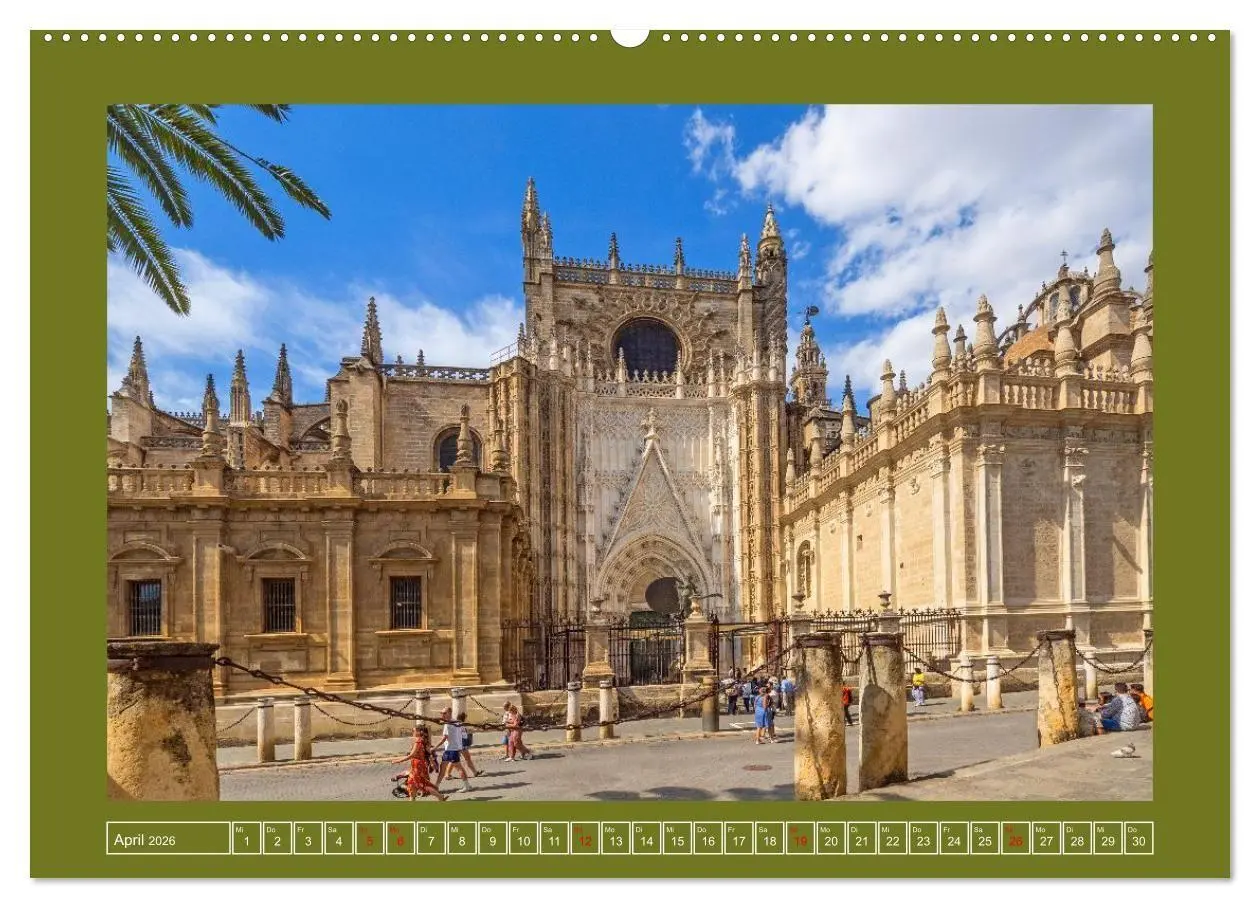 Bild: 9783516665178 | Ein Herz für Sevilla (Wandkalender 2026 DIN A2 quer), CALVENDO...