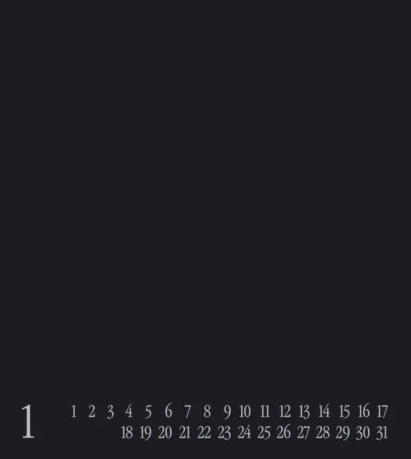 Bild: 9783731875178 | Foto-Malen-Basteln Bastelkalender schwarz immerwährend | Korsch Verlag