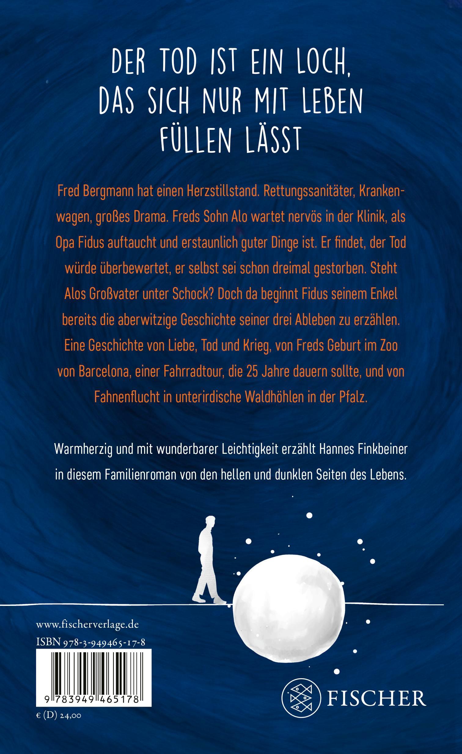 Rückseite: 9783949465178 | Einer geht noch | Roman | Hannes Finkbeiner | Buch | 304 S. | Deutsch