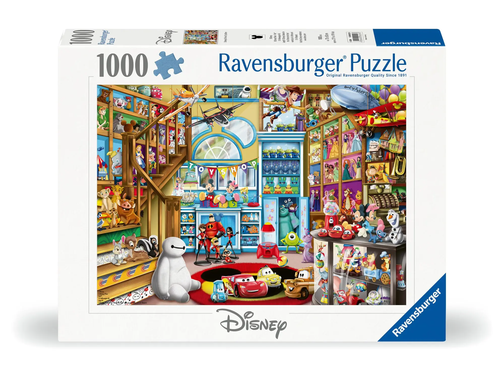 Cover: 4005555005278 | Erwachsenenpuzzle 1000 Teile - Disney Classics - Im Spielzeugladen