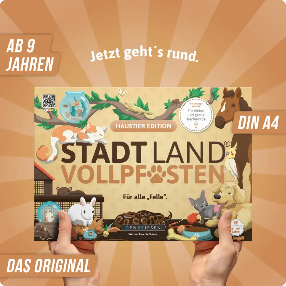 Bild: 4260528095278 | DENKRIESEN - STADT LAND VOLLPFOSTEN® - HAUSTIER EDITION - "Für alle...