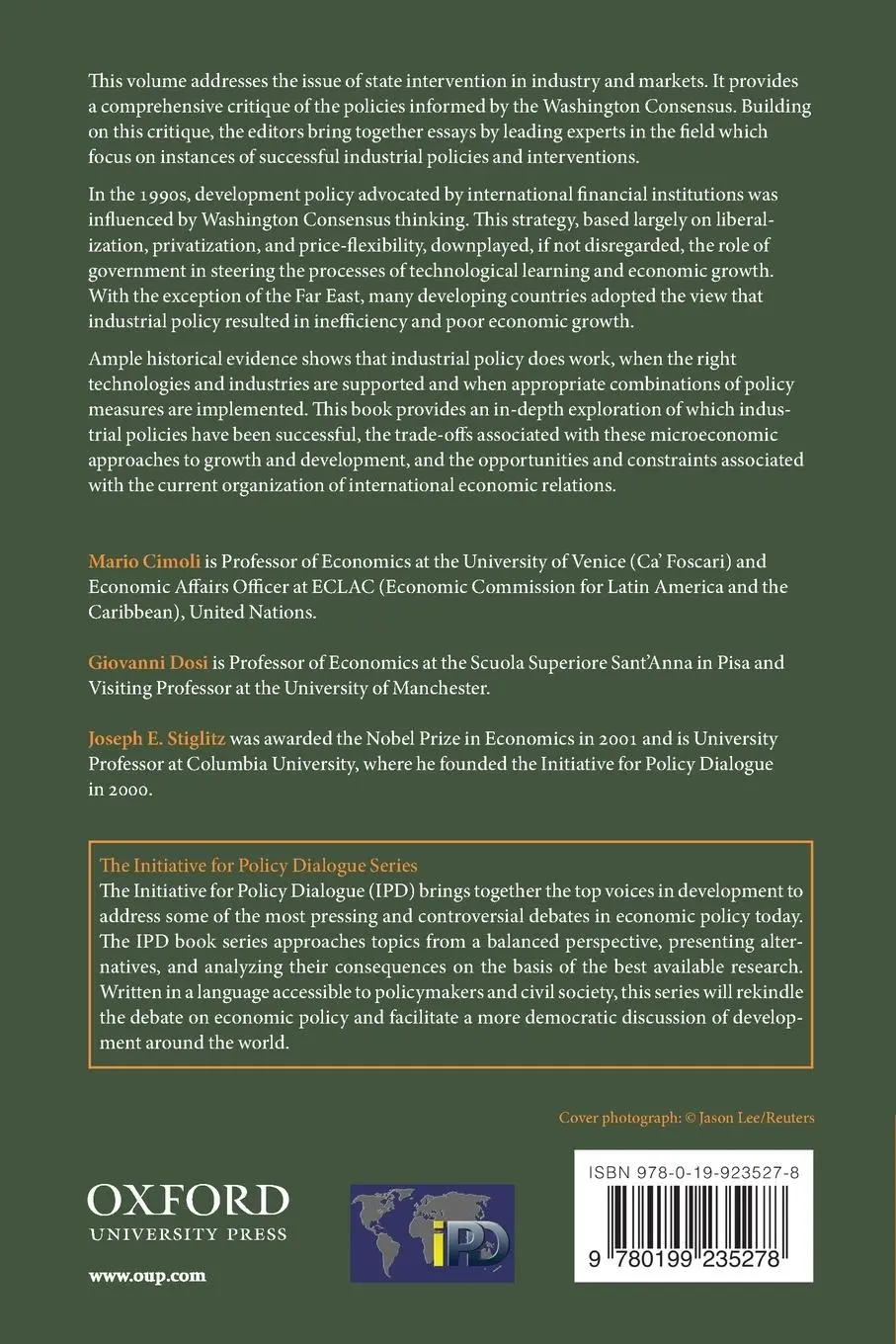 Rückseite: 9780199235278 | Industrial Policy and Development | Mario Cimoli (u. a.) | Taschenbuch