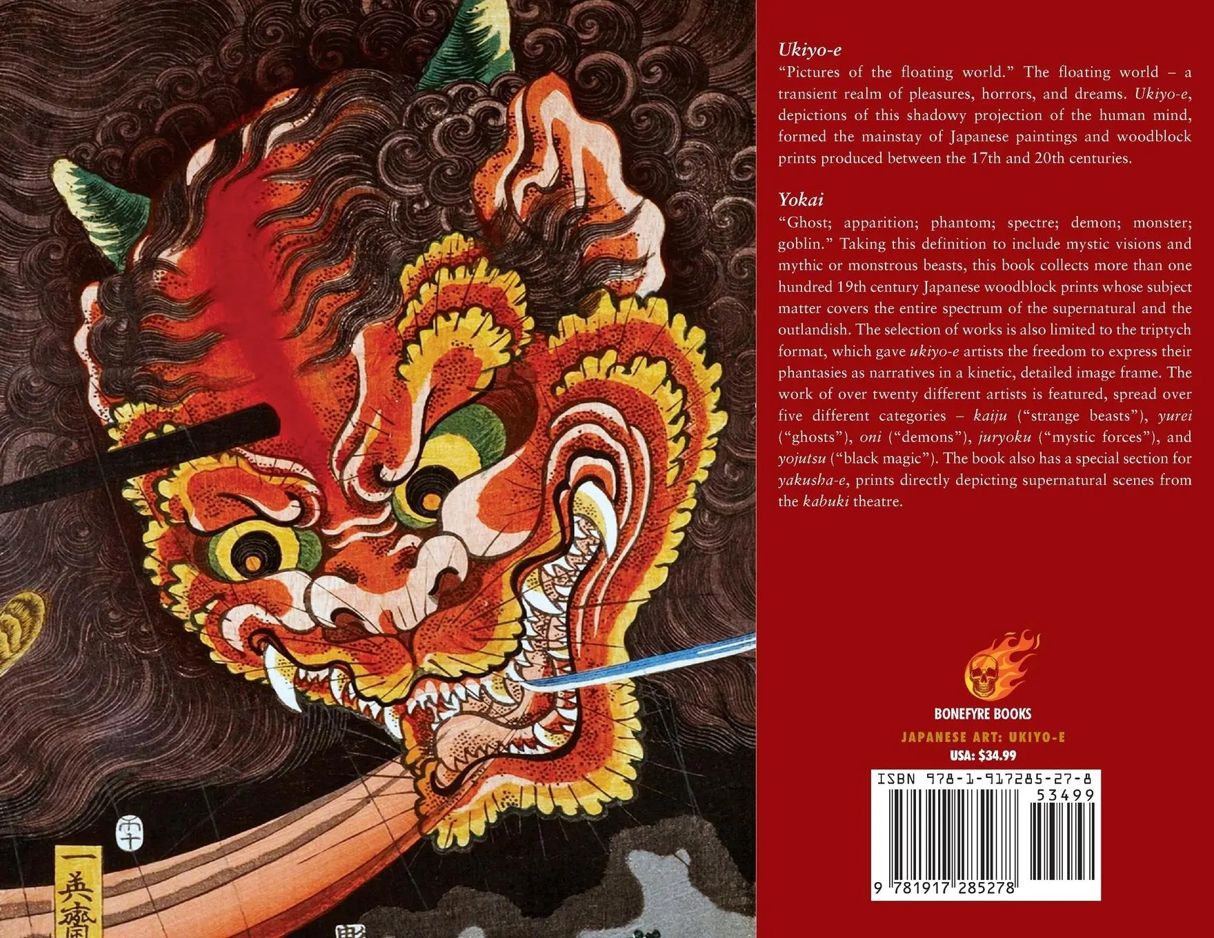 Rückseite: 9781917285278 | Yokai (Weird Spectres, Demons &amp; Beasts) | Ringo Yoshida | Taschenbuch