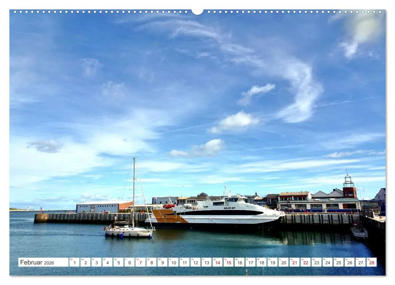 Bild: 9783457255278 | Helgoland Highlights (Wandkalender 2026 DIN A2 quer), CALVENDO...