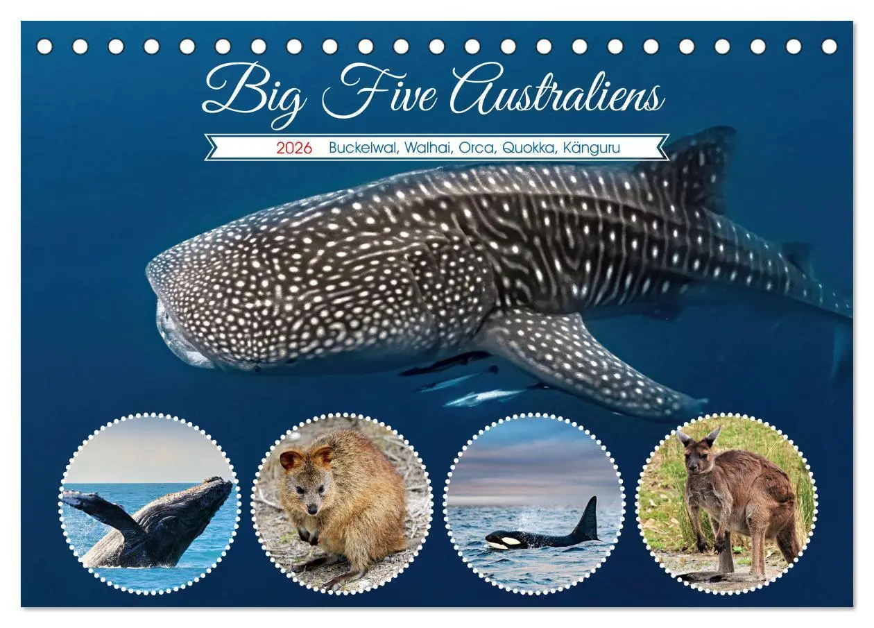 Cover: 9783457495278 | Big Five Australiens Buckelwal, Walhai, Orca, Quokka,Känguru...