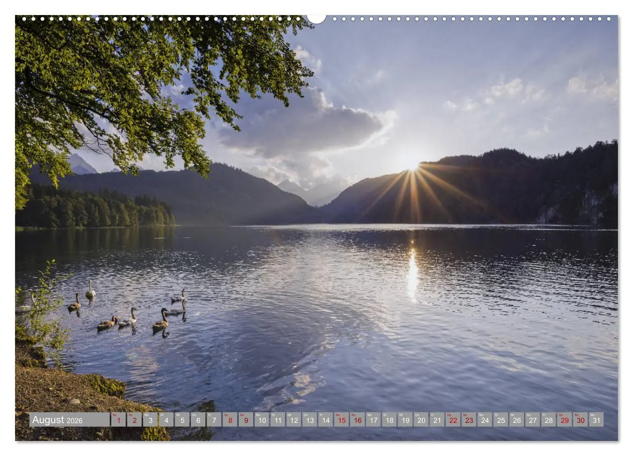 Bild: 9783457875278 | Allgäu-Idylle (Wandkalender 2026 DIN A2 quer), CALVENDO Monatskalender