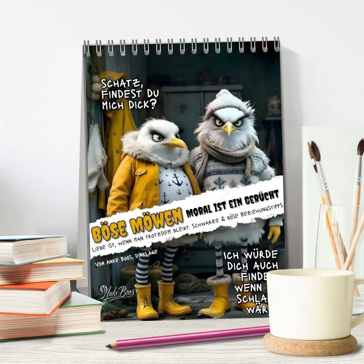 Bild: 9783594255278 | Böse Möwen - Moral ist ein Gerücht (Tischkalender 2027 DIN A5...