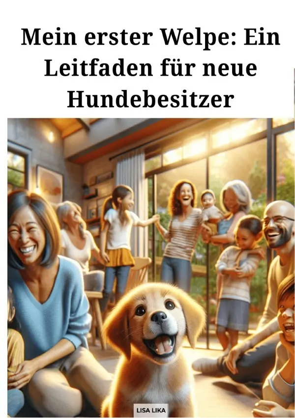 Cover: 9783818775278 | Mein erster Welpe | Ein Leitfaden für neue Hundebesitzer. DE | Lika