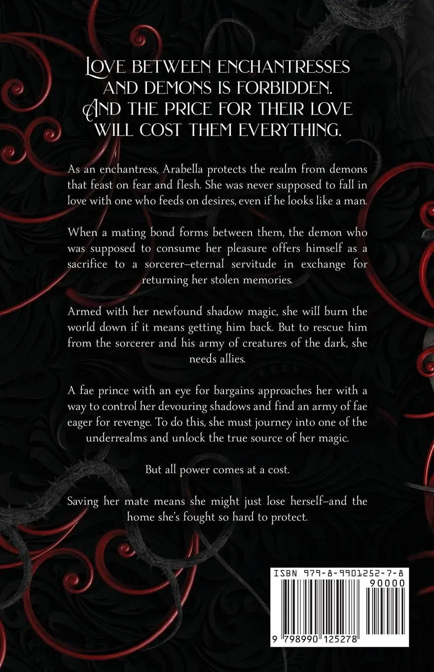 Rückseite: 9798990125278 | Devoured by Shadows | A Dark Fantasy Romance | Rosalyn Stirling | Buch