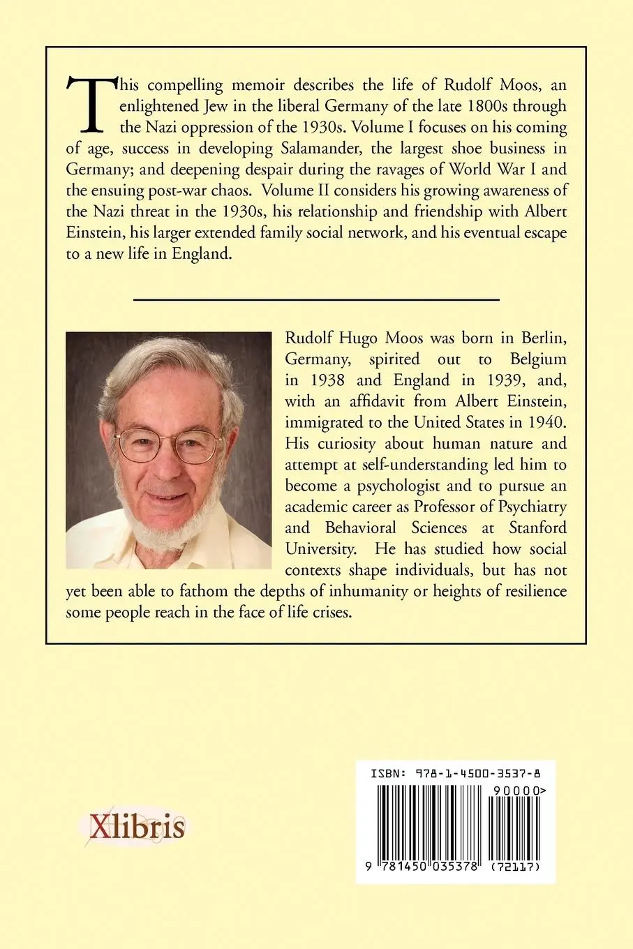 Rückseite: 9781450035378 | Journey of Hope and Despair | Volume I. Rise and Fall | Rudolf Moos