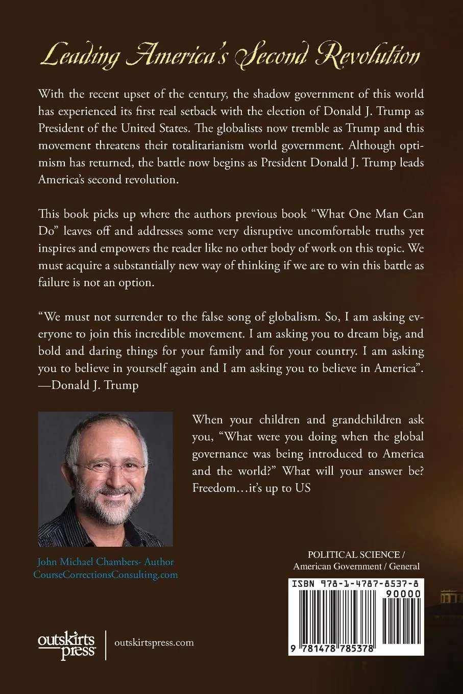 Rückseite: 9781478785378 | Trump and the Resurrection of America | John Michael Chambers | Buch