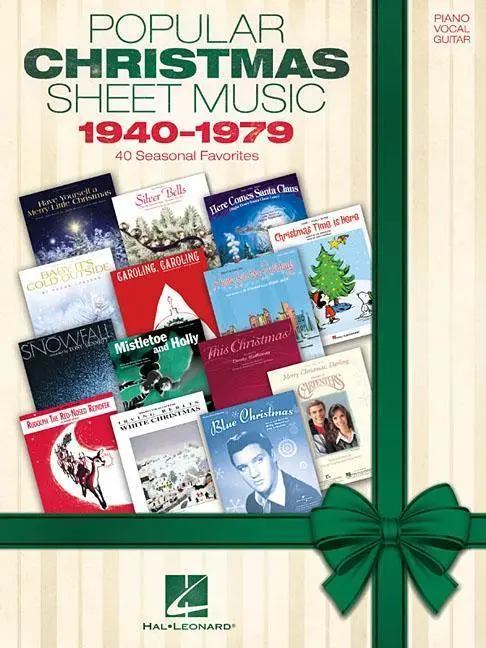 Cover: 9781540055378 | Popular Christmas Sheet Music: 19401979 by Various Holiday Piano...