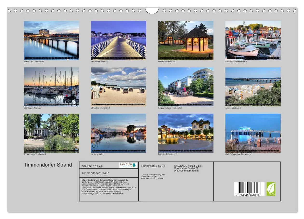 Bild: 9783435605378 | Timmendorfer Strand (Wandkalender 2025 DIN A3 quer), CALVENDO...