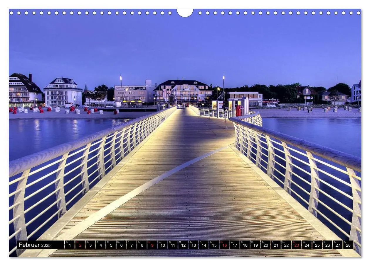 Bild: 9783435605378 | Timmendorfer Strand (Wandkalender 2025 DIN A3 quer), CALVENDO...