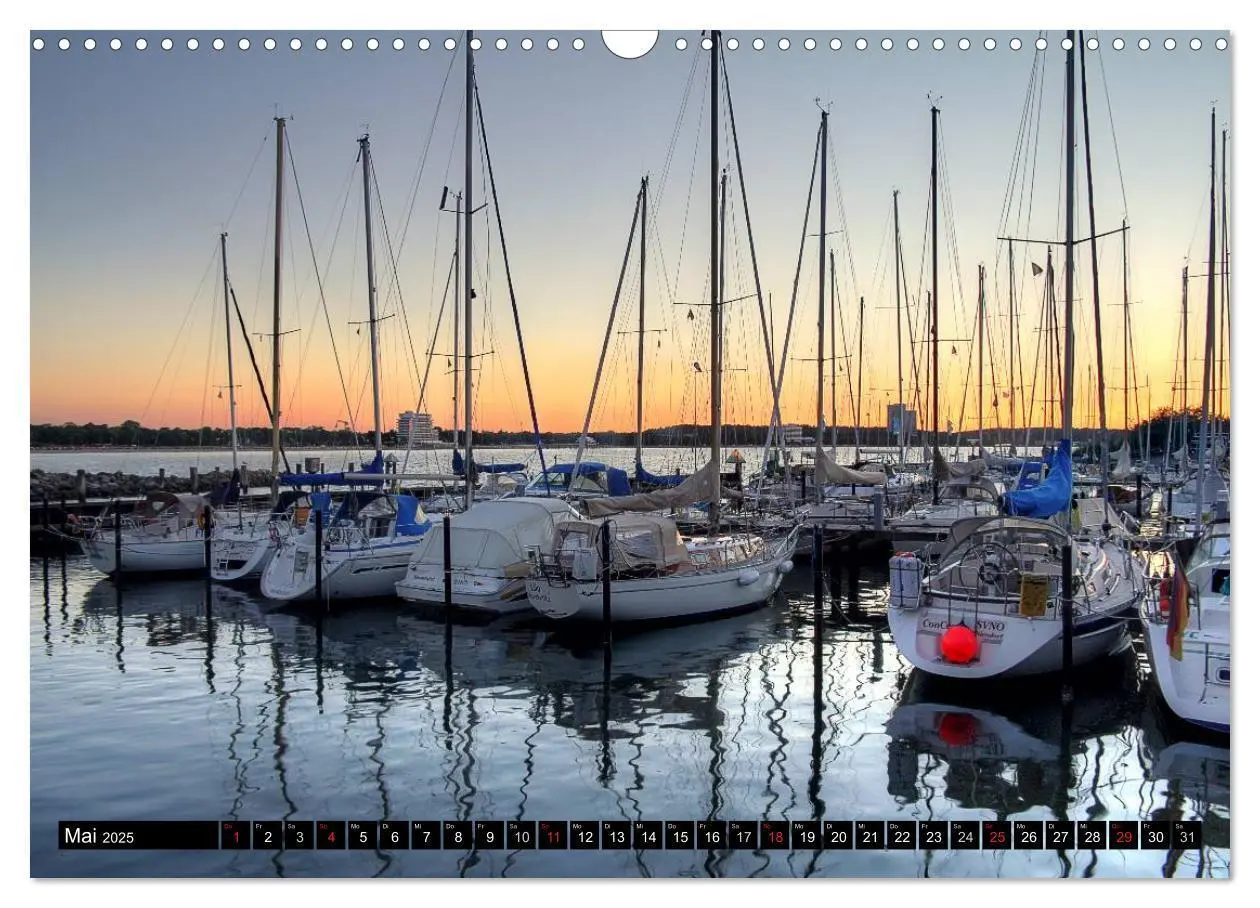 Bild: 9783435605378 | Timmendorfer Strand (Wandkalender 2025 DIN A3 quer), CALVENDO...