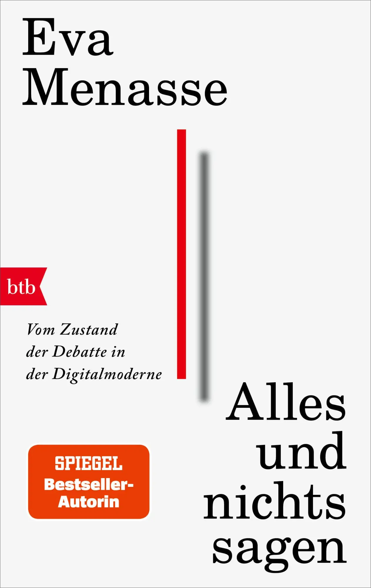 Cover: 9783442775378 | Alles und nichts sagen | Vom Zustand der Debatte in der Digitalmoderne