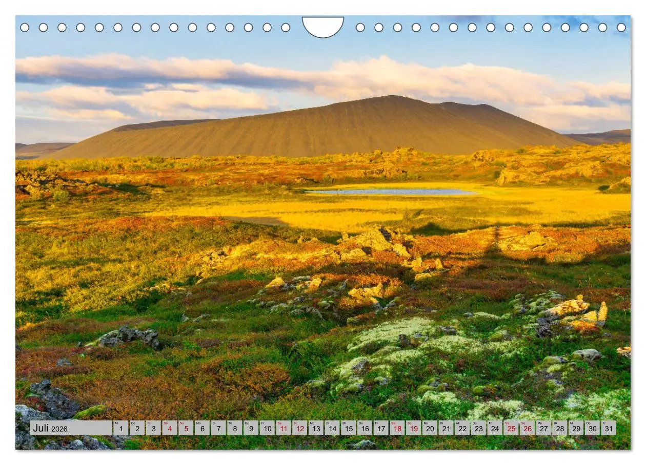 Bild: 9783457555378 | MAGISCH BUNTES ISLAND (Wandkalender 2026 DIN A4 quer), CALVENDO...