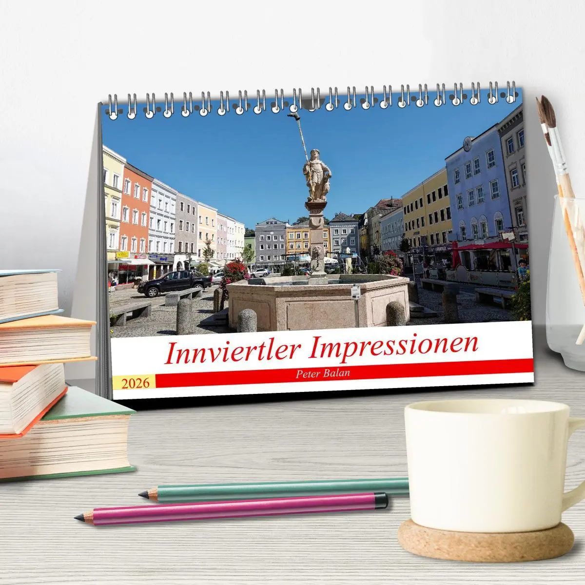 Bild: 9783457625378 | Innviertler Impressionen (Tischkalender 2026 DIN A5 quer), CALVENDO...