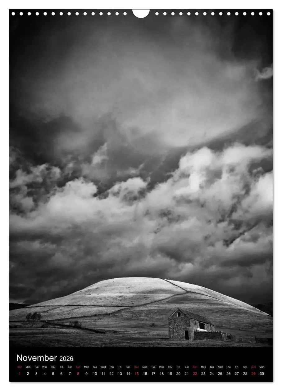 Bild: 9783516575378 | Journeys - Black &amp; White (Wall Calendar 2026 DIN A3 portrait),...