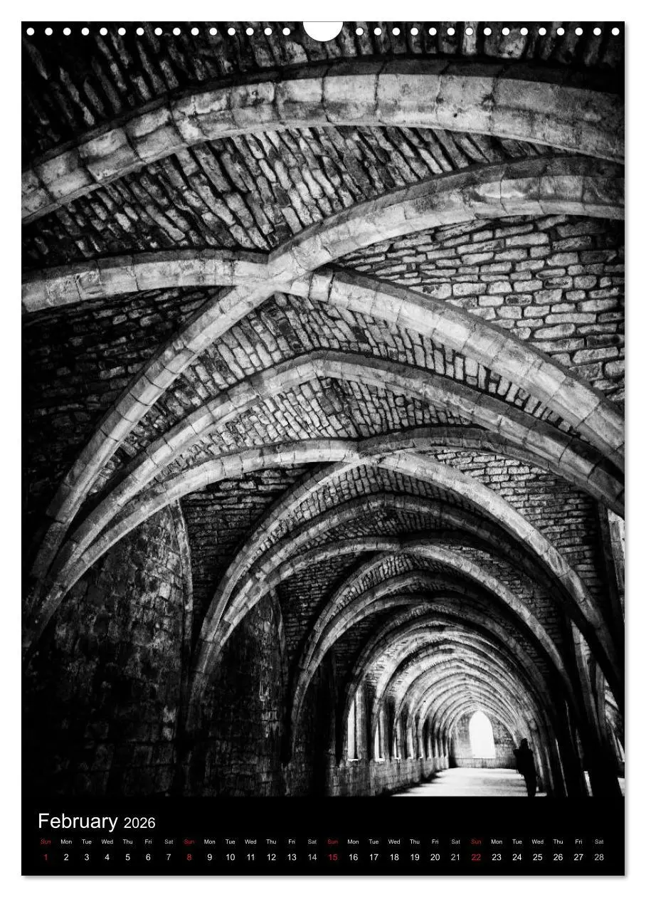 Bild: 9783516575378 | Journeys - Black &amp; White (Wall Calendar 2026 DIN A3 portrait),...
