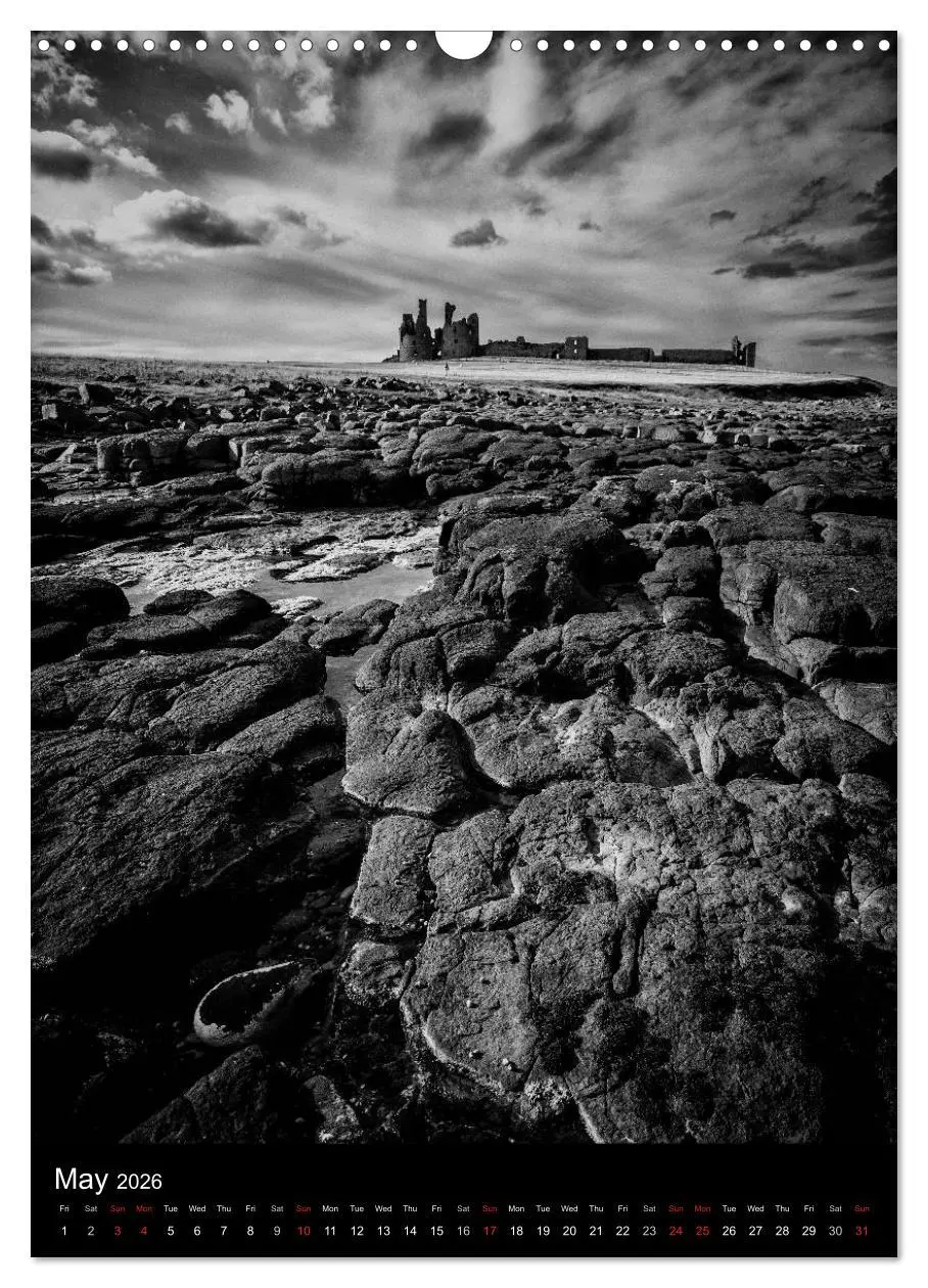 Bild: 9783516575378 | Journeys - Black &amp; White (Wall Calendar 2026 DIN A3 portrait),...