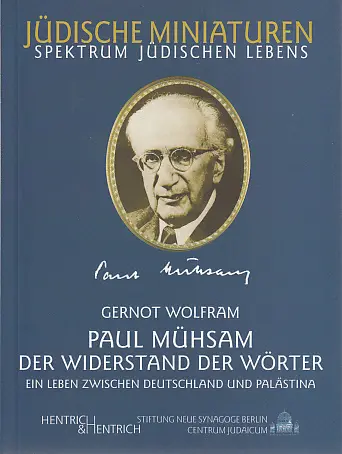 Cover: 9783938485378 | Paul Mühsam (1876-1960) | Gernot Wolfram | Taschenbuch | 64 S. | 2006