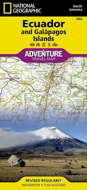 Cover: 9781566955478 | Ecuador and Galapagos Islands Map | National Geographic Maps | 2013