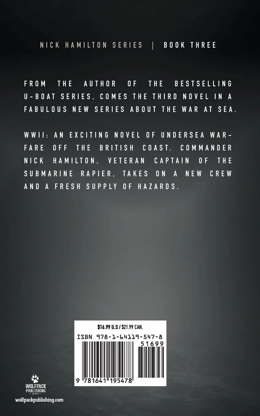 Rückseite: 9781641195478 | Crash Dive 500 | Nick Hamilton Series | Edwyn Gray | Taschenbuch