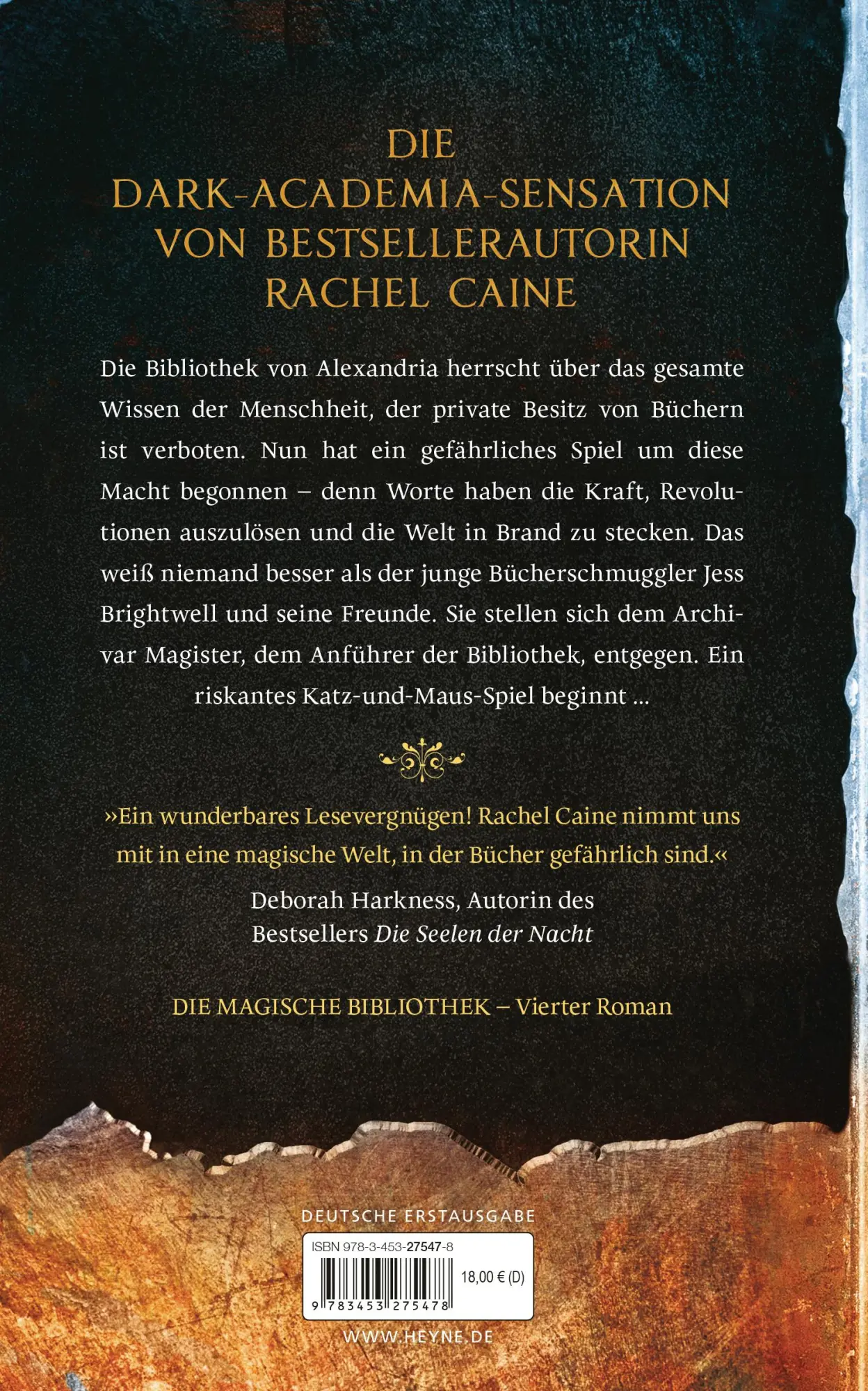 Bild: 9783453275478 | Feuer und Eisen - Die Magische Bibliothek | Rachel Caine | Buch | 2025