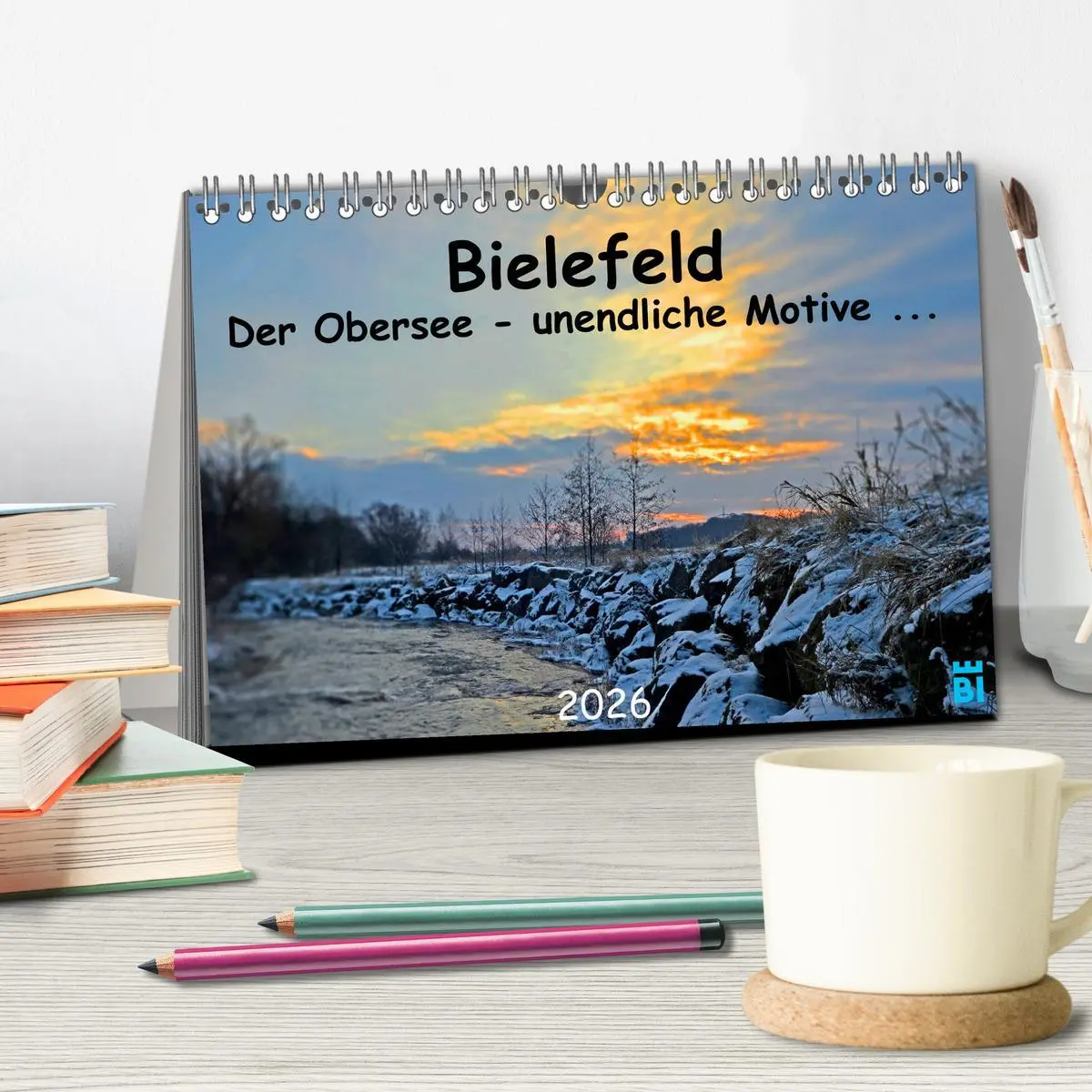 Bild: 9783457785478 | Bielefeld - Der Obersee - unendliche Motive... (Tischkalender 2026...