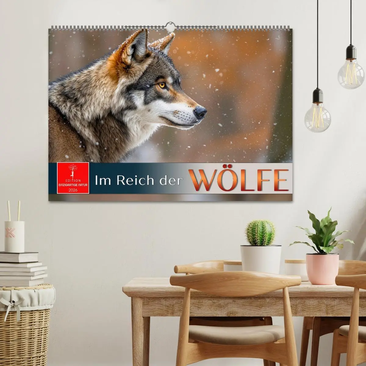 Bild: 9783516635478 | Im Reich der Wölfe (Wandkalender 2026 DIN A2 quer), CALVENDO...
