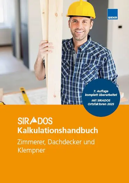 Cover: 9783811105478 | SIRADOS Kalkulationshandbuch Zimmerer, Dachdecker und Klempner | Buch