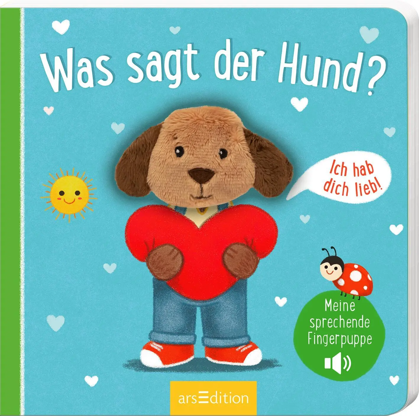 Cover: 9783845865478 | Meine sprechende Fingerpuppe: Was sagt der Hund? | Ich hab dich lieb!