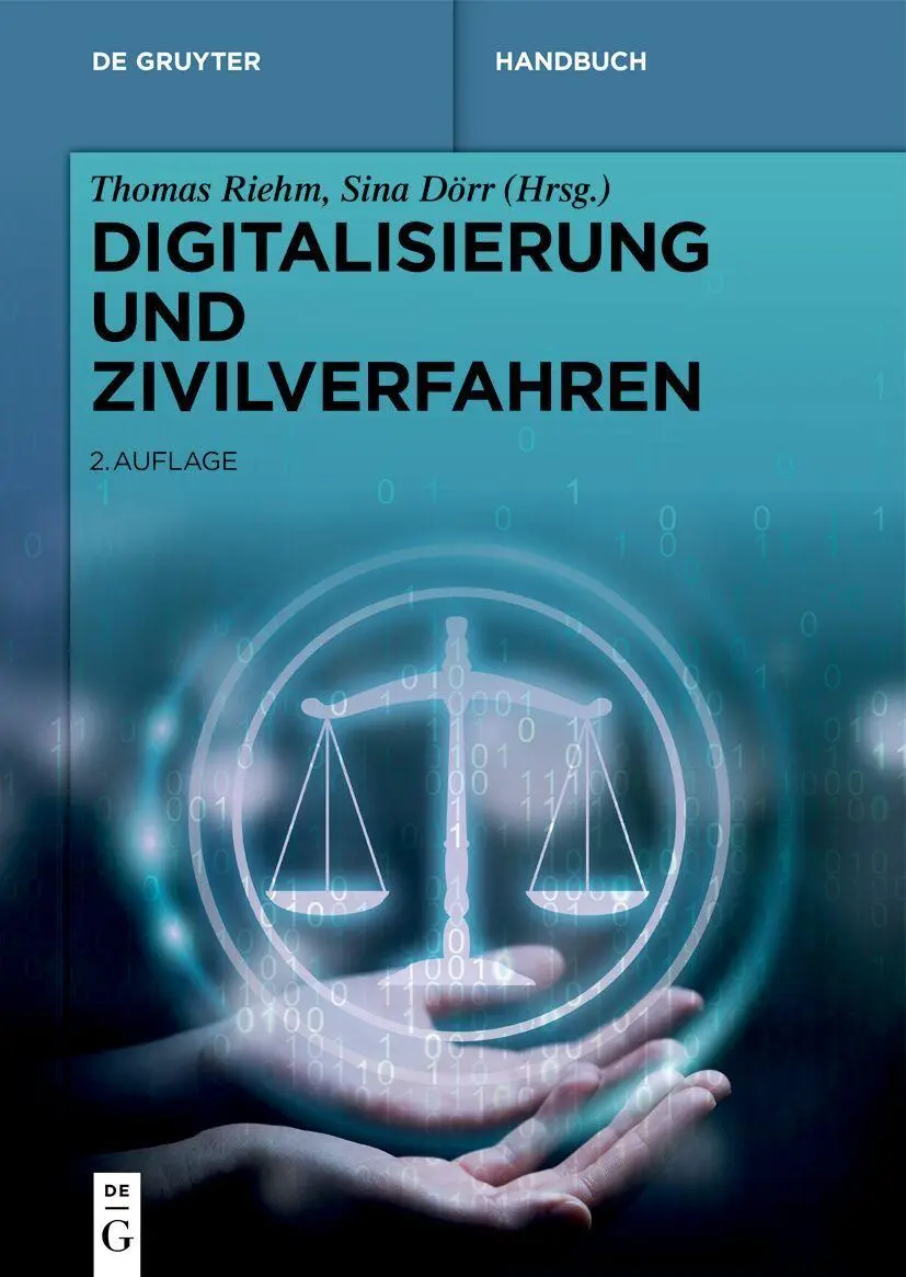 Cover: 9783111545578 | Digitalisierung und Zivilverfahren | Thomas Riehm (u. a.) | Buch