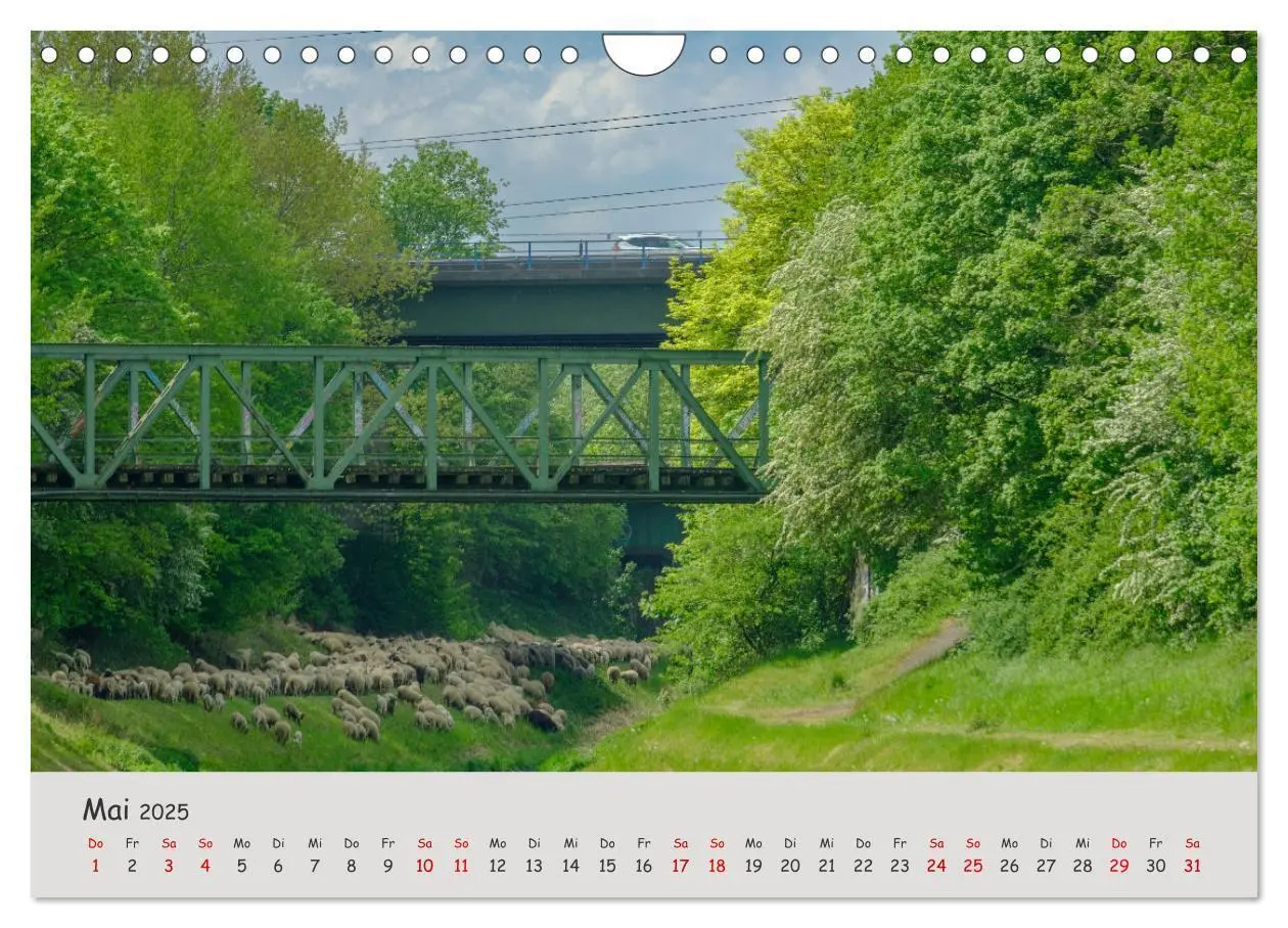 Bild: 9783383975578 | Herne: Stadt an Emscher und Kanal (Wandkalender 2025 DIN A4 quer),...