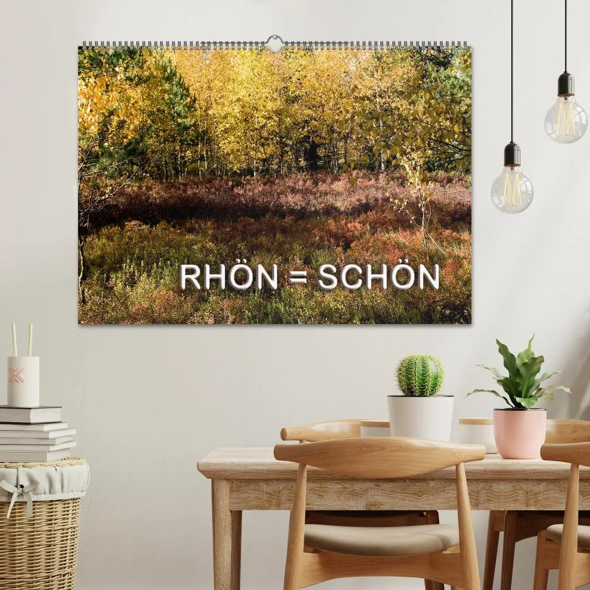 Bild: 9783516175578 | RHÖN = SCHÖN (Wandkalender 2026 DIN A2 quer), CALVENDO Monatskalender
