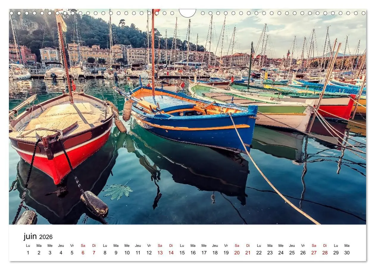 Bild: 9783516555578 | Enivrante Côte d'Azur (Calendrier mural 2026 DIN A3 vertical),...