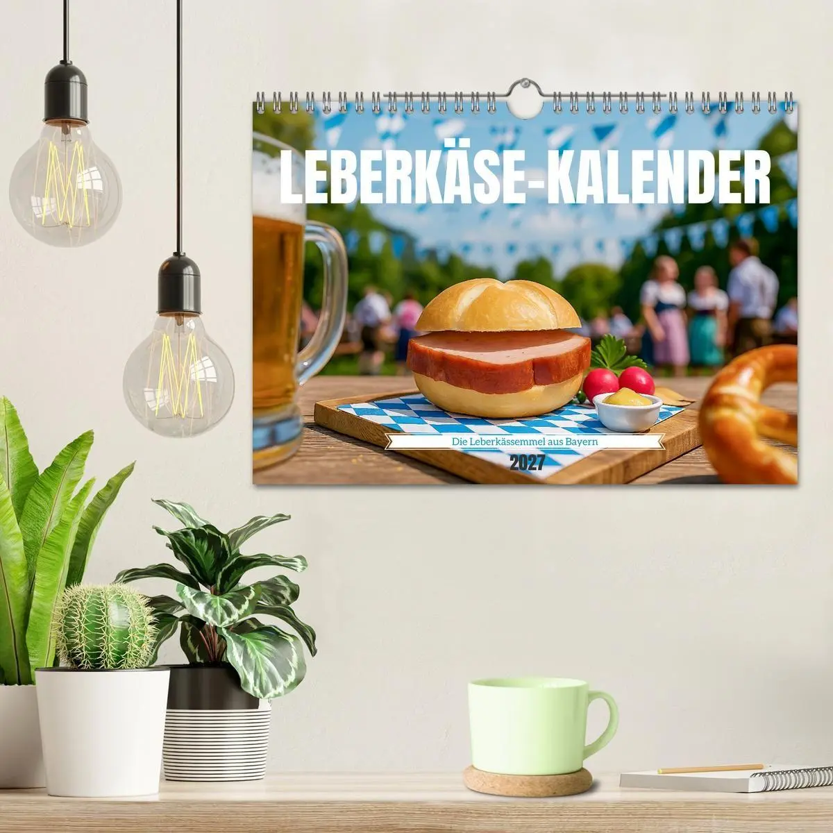 Bild: 9783516865578 | Leberkäse-Kalender - Die Leberkässemmel aus Bayern (Wandkalender...