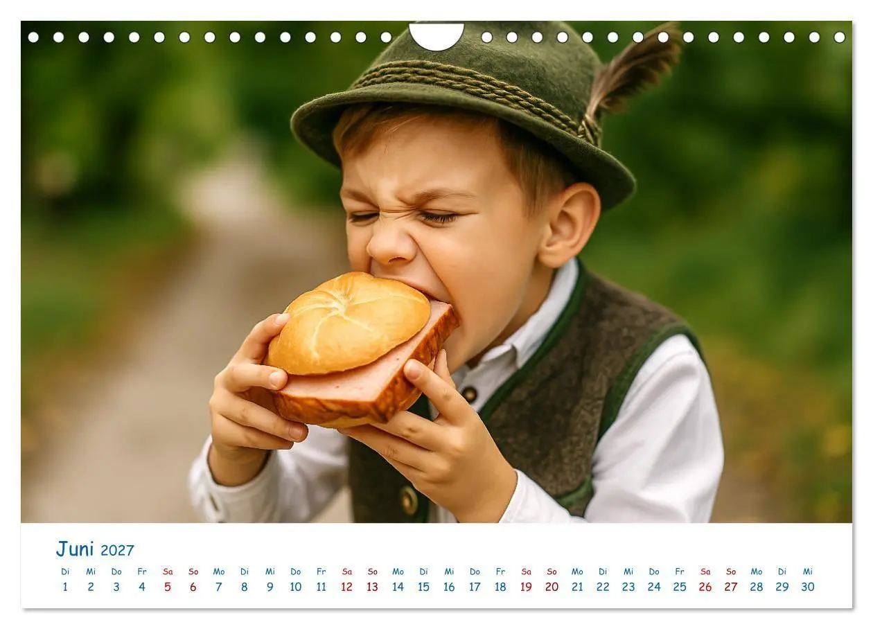 Bild: 9783516865578 | Leberkäse-Kalender - Die Leberkässemmel aus Bayern (Wandkalender...