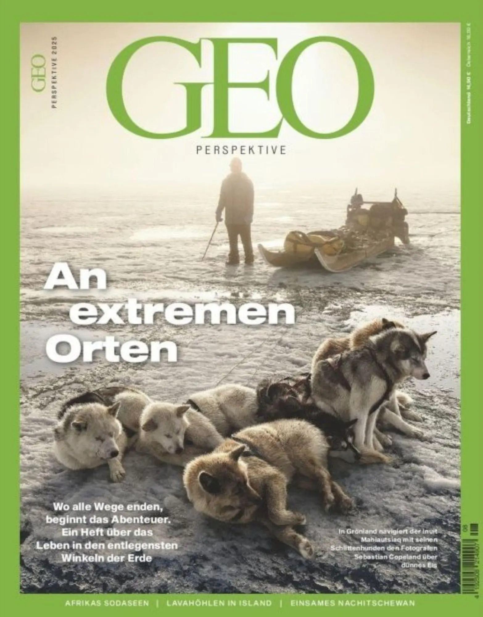 Cover: 9783652015578 | GEO Perspektive 8/25 - An extremen Orten | Jens Schröder (u. a.)